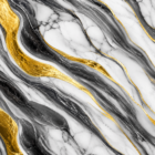 Close-up marble wall sticker texture with flowing charcoal grey veining, white marble detailing, and bold metallic gold waves, designed for luxury modern interiors and premium decorative wall spaces.