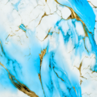 Close-up sky blue marble wall sticker texture with flowing aqua marble tones, soft white stone detailing, and elegant metallic gold veining, designed for luxury modern interiors and premium decorative wall spaces.