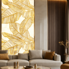 Golden Botanica Foil Wall Sticker