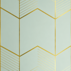 Ivory Chevron Luxe Foil Wall Sticker product gallery image 1