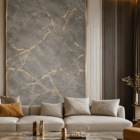 Graphite Gold Vein Foil Wall Sticker