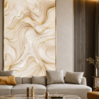 Champagne Flow Luxe Foil Wall Sticker
