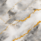 Close-up texture of a premium grey and white UV marble sheet with detailed gold veins, glossy finish, and elegant natural stone effect pattern for luxury interior walls.