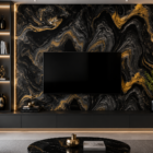 Molten Noir UV Marble Sheet