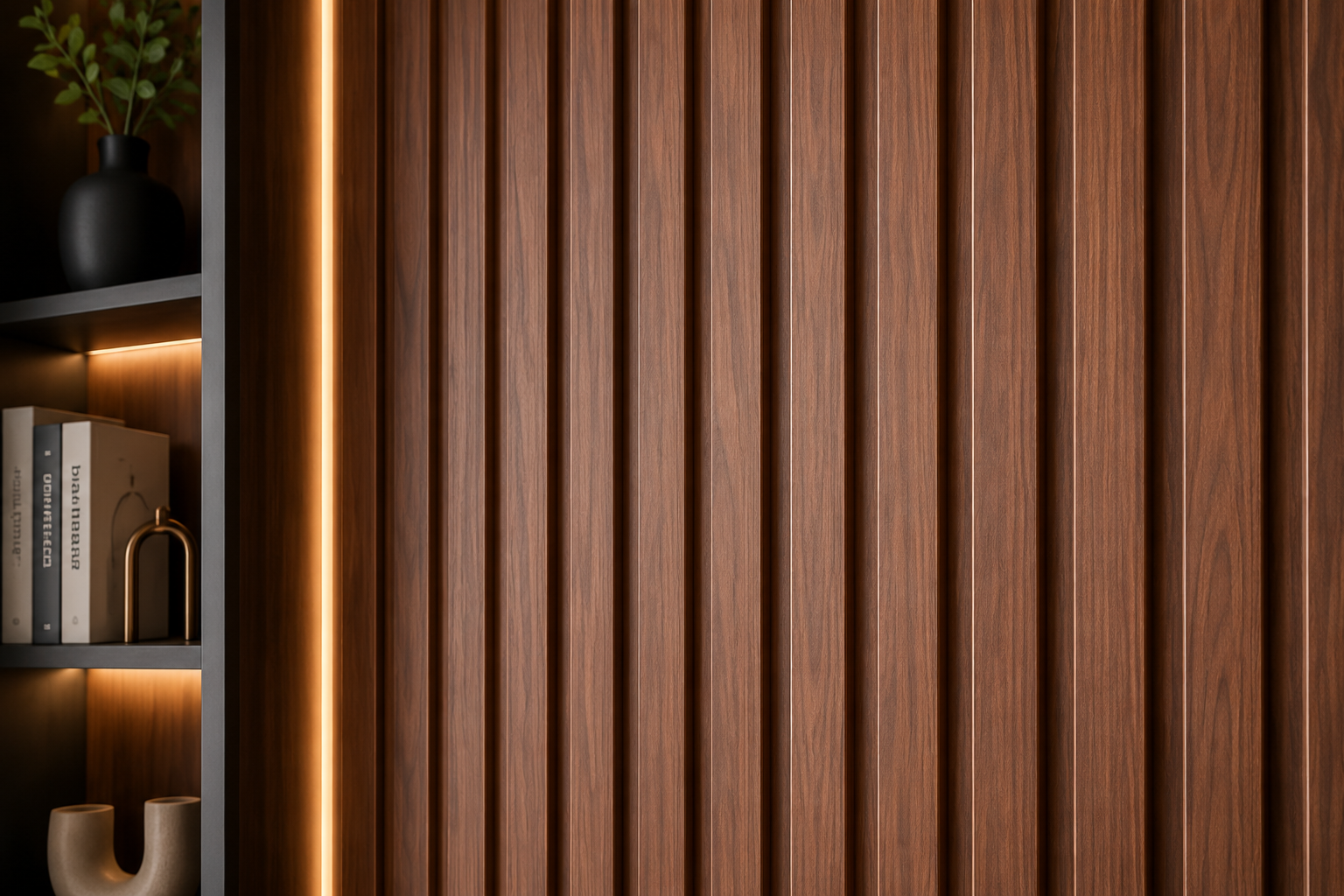 Walnut Ridge WPC Wall Panel product gallery image 1