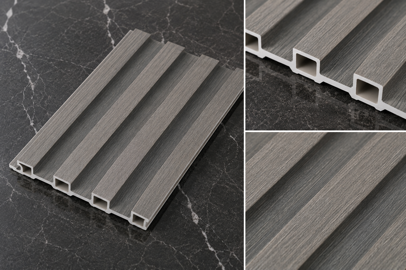 Ash Stone WPC Wall Panel product gallery image 1