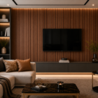 Walnut Crest WPC Wall Panel