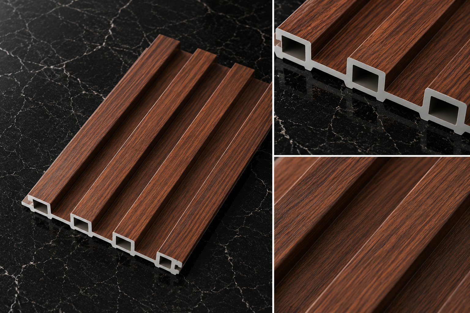 Royal Teak WPC Wall Panel product gallery image 1