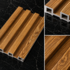 Honey Cedar WPC Wall Panel product gallery image 1