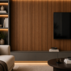 Honey Cedar WPC Wall Panel