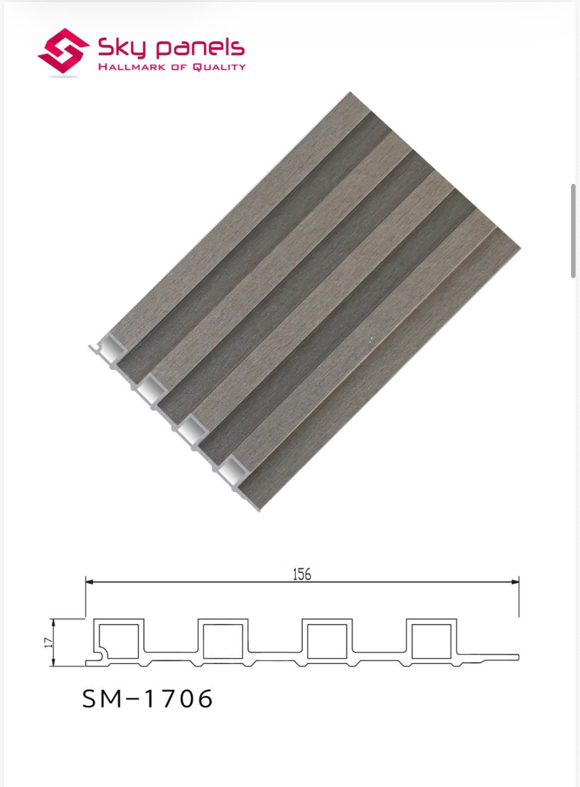 Ash Stone WPC Wall Panel product gallery image 2