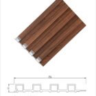 Heritage Walnut WPC Wall Panel product gallery image 2
