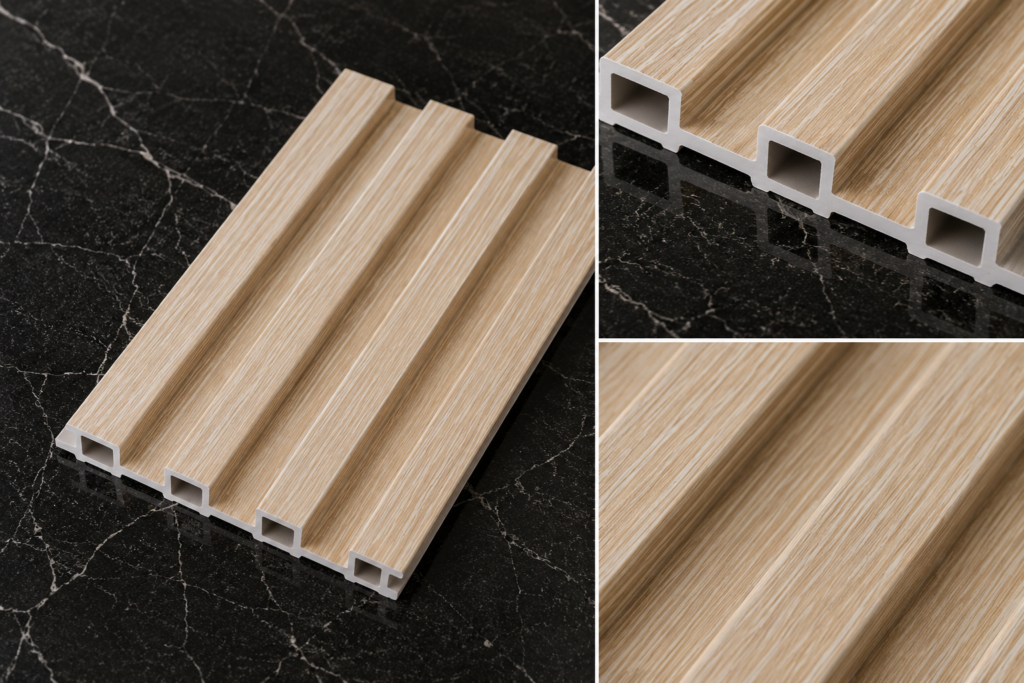 Ivory Pine WPC Wall Panel product gallery image 1