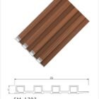Walnut Ridge WPC Wall Panel product gallery image 2