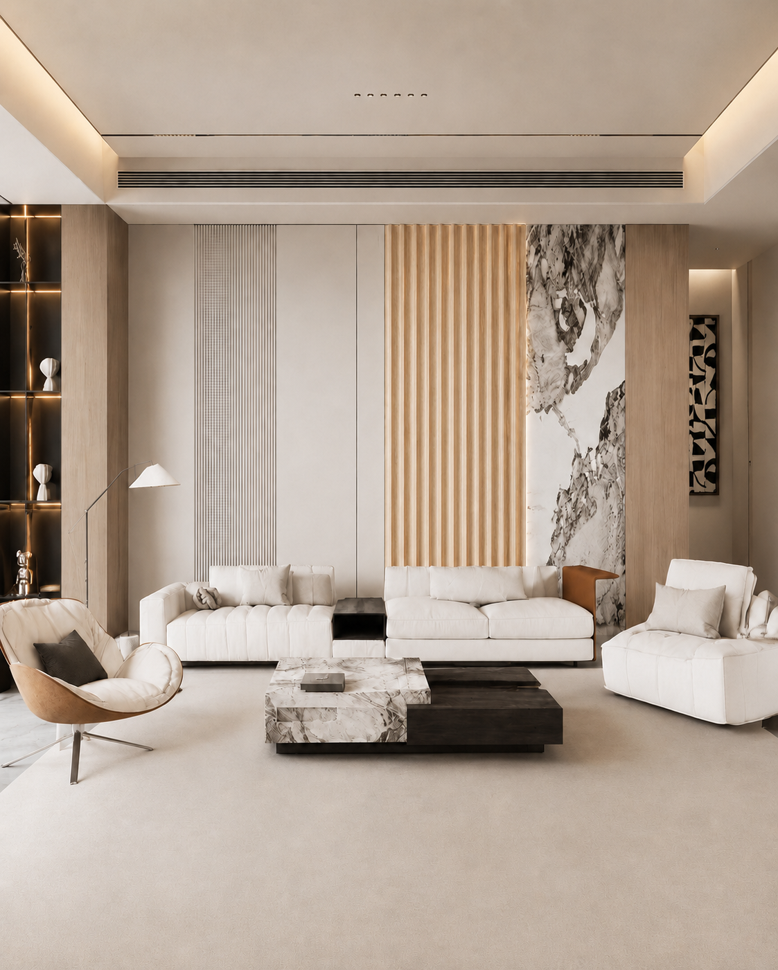 natural-oak-wpc-curved-wall-panel WPC wall panel