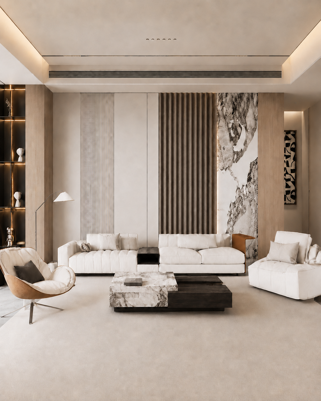 walnut-wpc-curved-wall-panel wpc wall panel