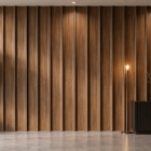 Espresso Walnut Slat WPC Wall Panel product gallery image 1